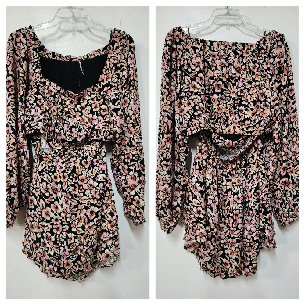 Free people, Jael Printed Mini Dress A36 - Picture 4 of 4